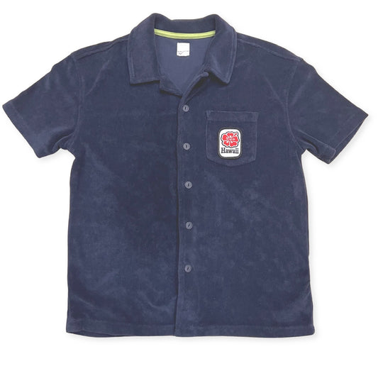 Hawaii Terry Button Down Shirt