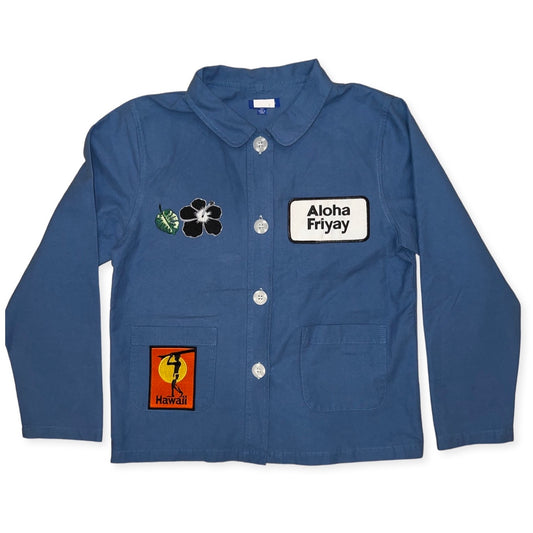 Aloha Friyay patch jacket