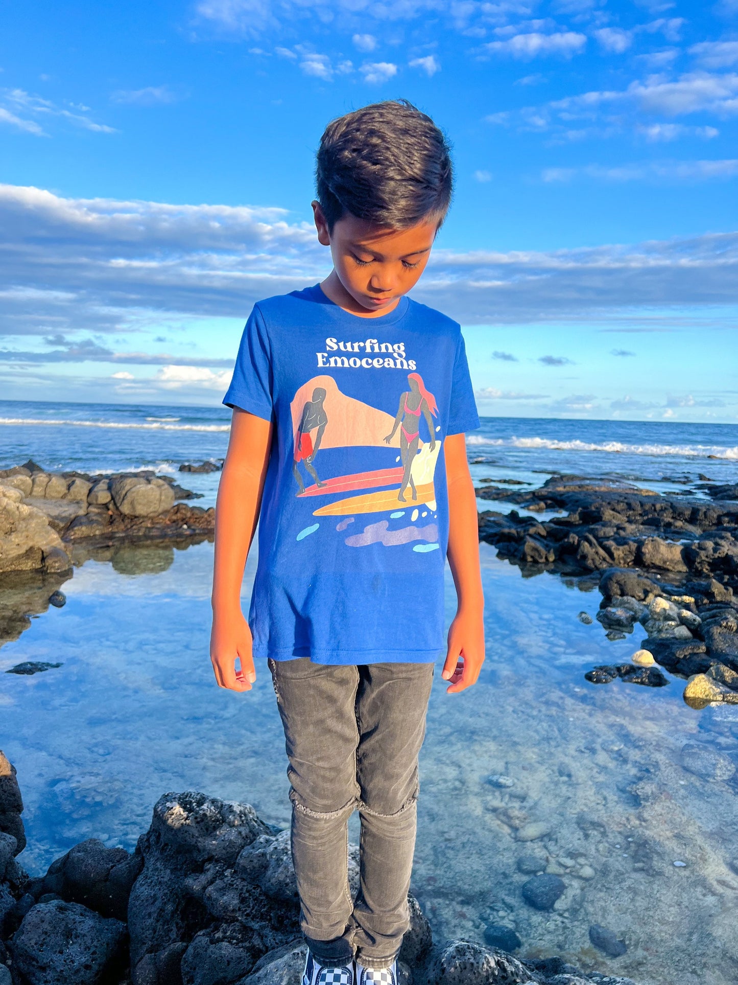 Surfing Emoceans T-shirt