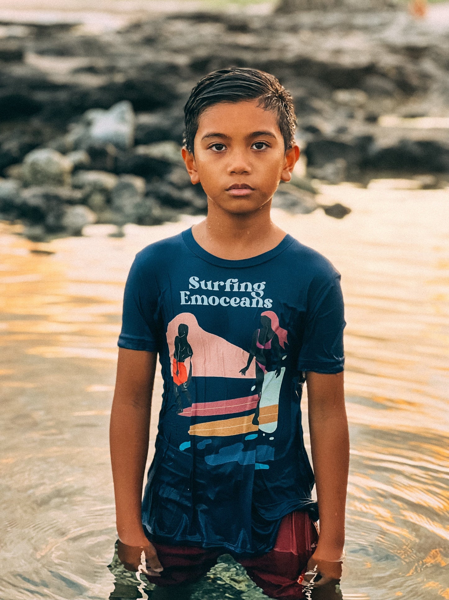 Surfing Emoceans T-shirt