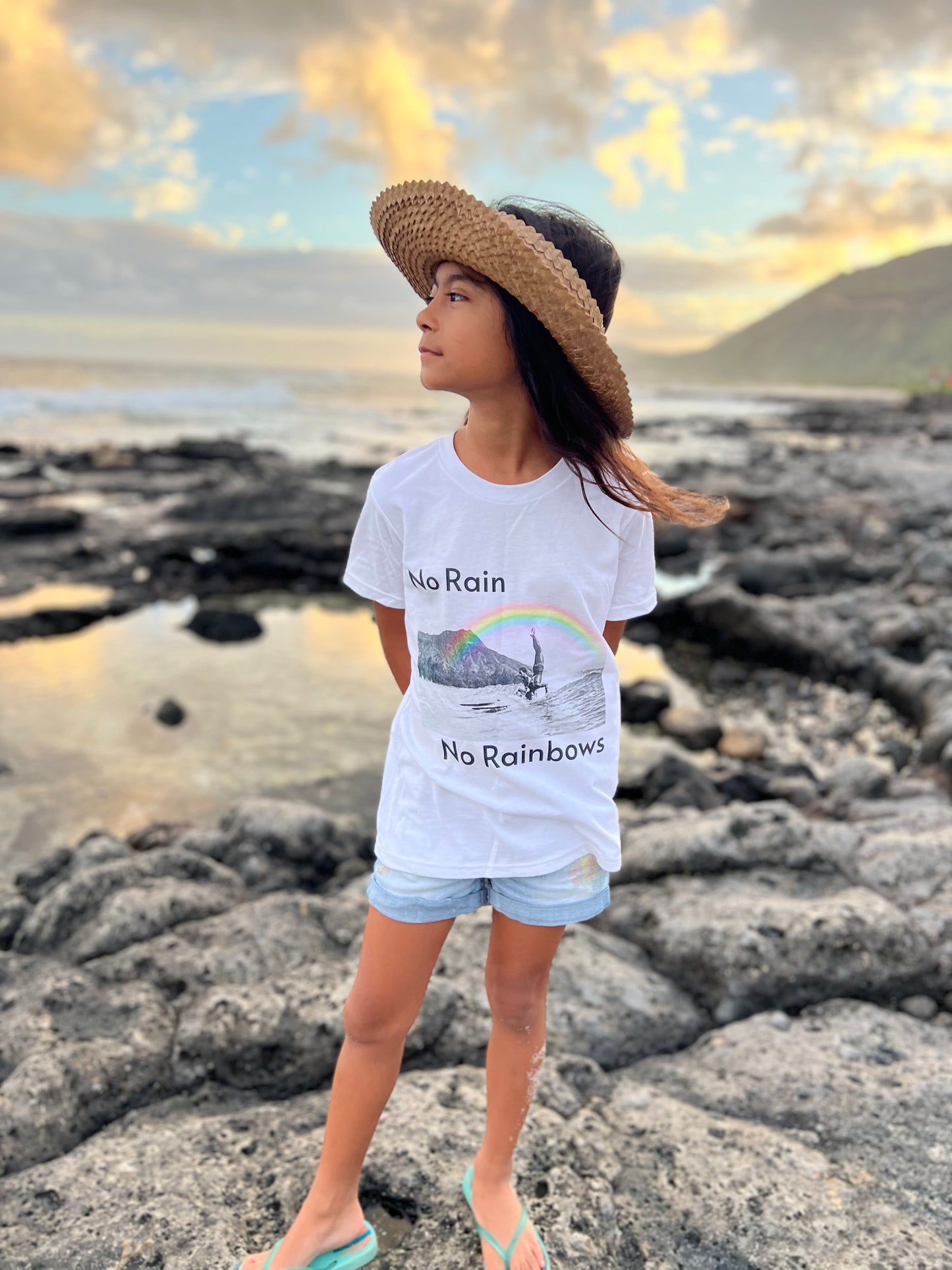 No Rain No Rainbows Youth T-shirt