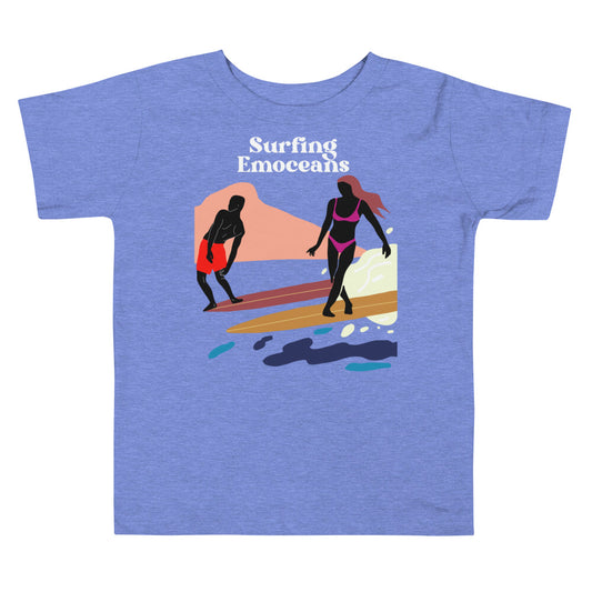 Surfing Emoceans Toddler T-shirt