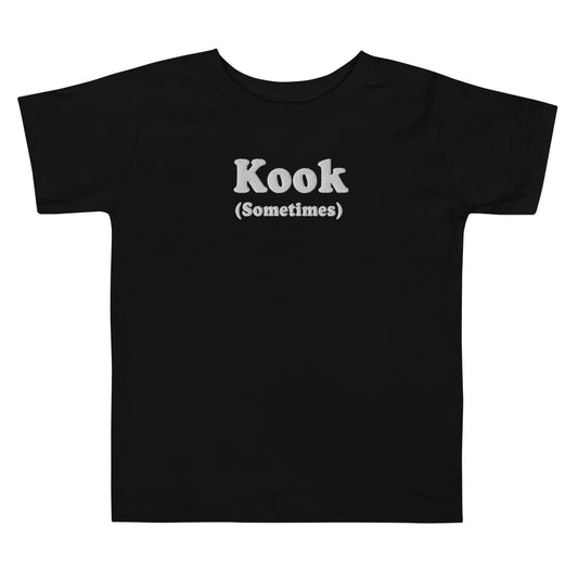 Kook embroidered Toddler T-shirt