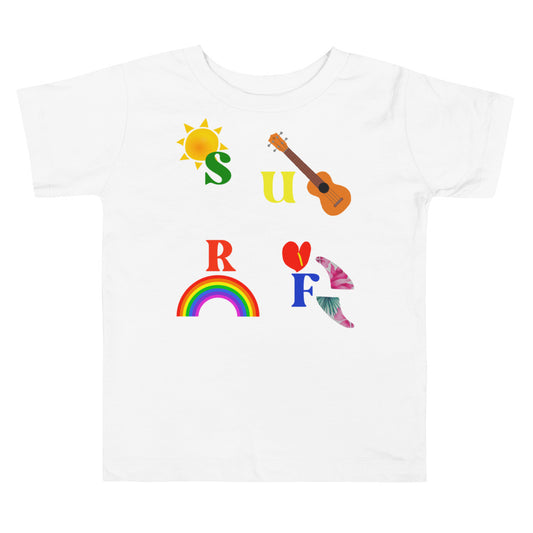 Surf Letters Toddler T-shirt