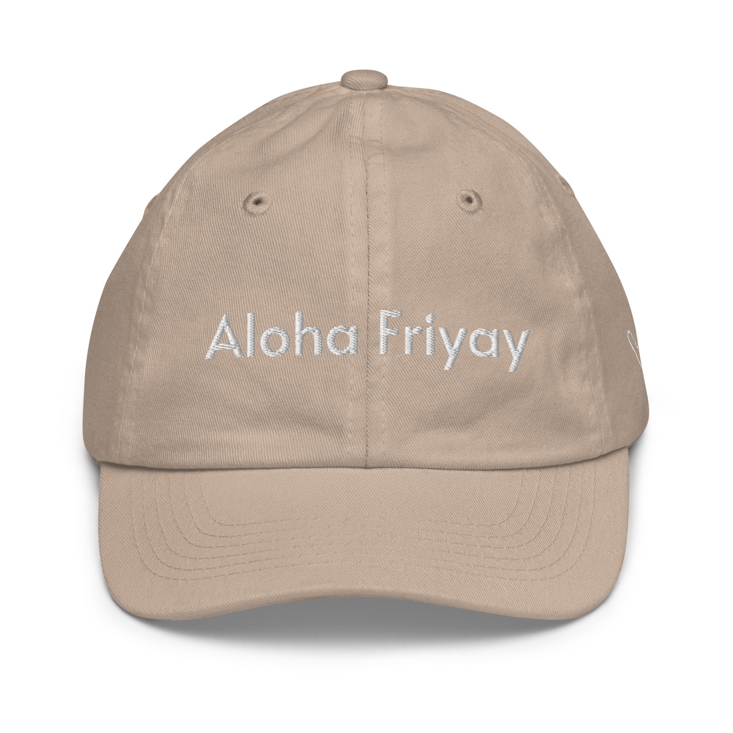 Aloha Friyay Youth baseball hat